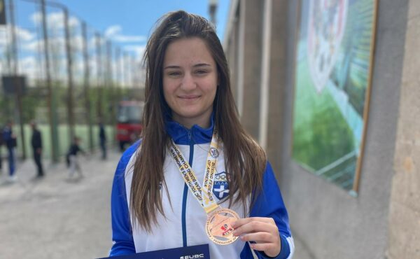 Δανάη Ζενουνλλάρι, 3η στην Ευρώπη: Περήφανη που φέρνω μετάλλιο στην Ελλάδα